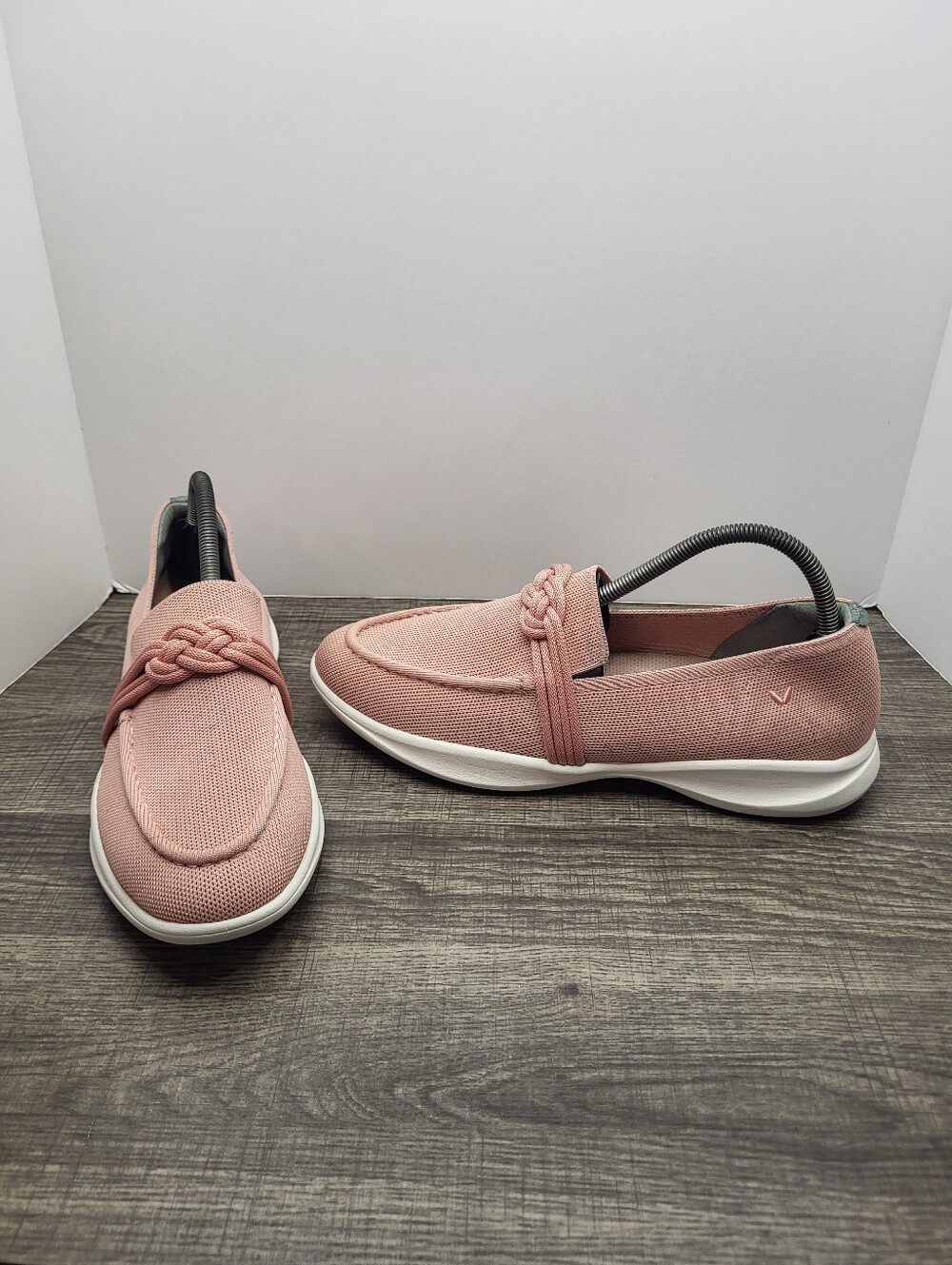 Vivaia Walker Pro Knot Hybrid Lasmin Loafer Pink Grey Comfort Women's 43 US 11